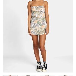 RVCA Billabong swim Soft Spaghetti Strap Mini Dress